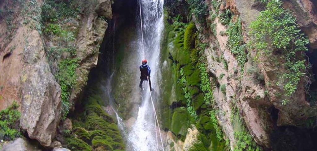 Actividad de Barranco Acuático con Avensport