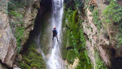 Actividad de Barranco Acuático con Avensport